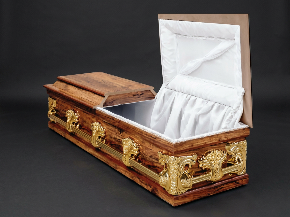 Halfview Casket included with Plan C